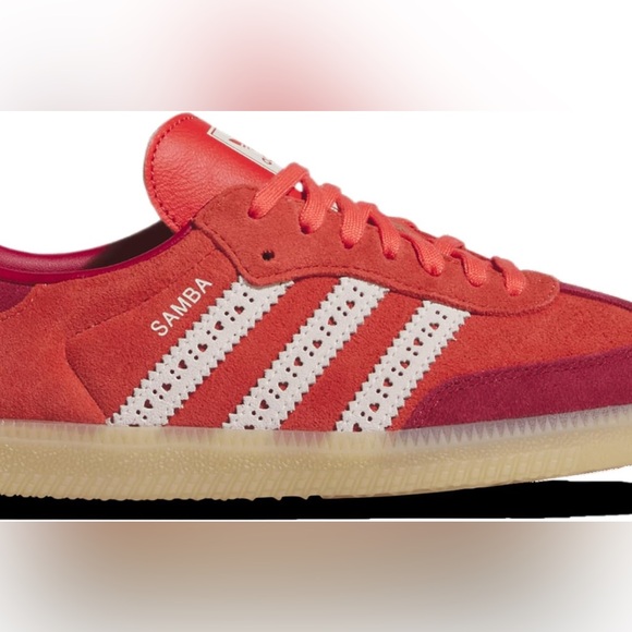 SAMBA OG VALENTINE’S DAY SNEAKERS IN RED PINK 36 4 M 5 W - Picture 5 of 12